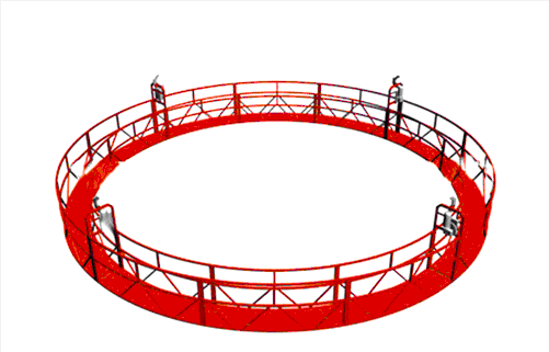 Circular Suspended Platform