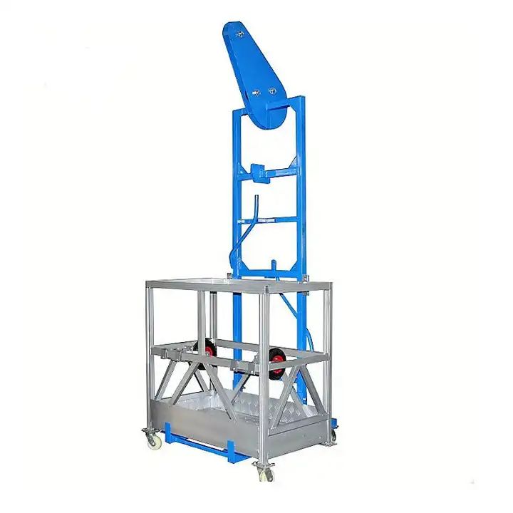 Small suspended platform