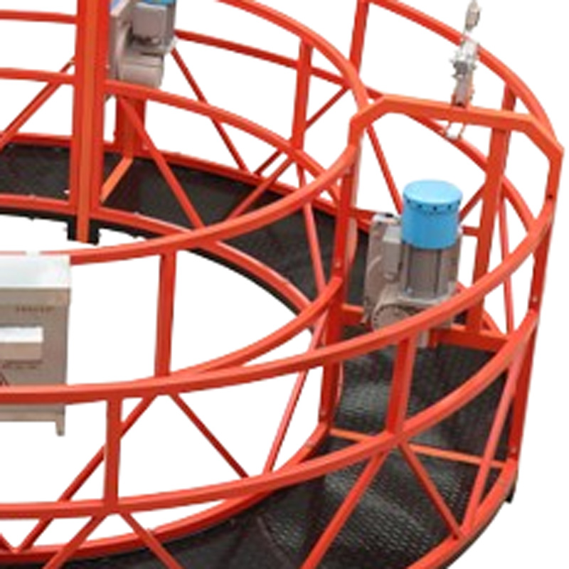 Round Shaped Suspended Platform