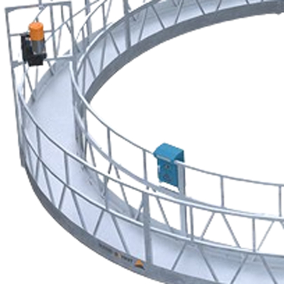 Suspended Scaffolding For Cleaning