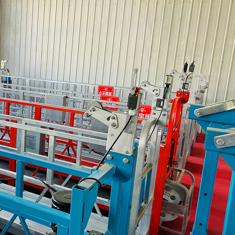 Hanging cantilever platforms